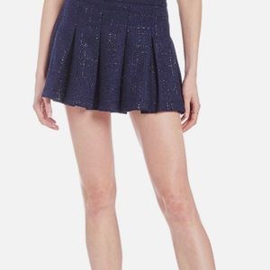 NWOT Amanda Uprichard Dixon Skort in tweed